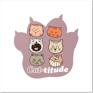 Cattitude Posters and Art